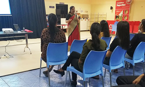 Talk on Stress Management at TCS Vikroli in March 2019